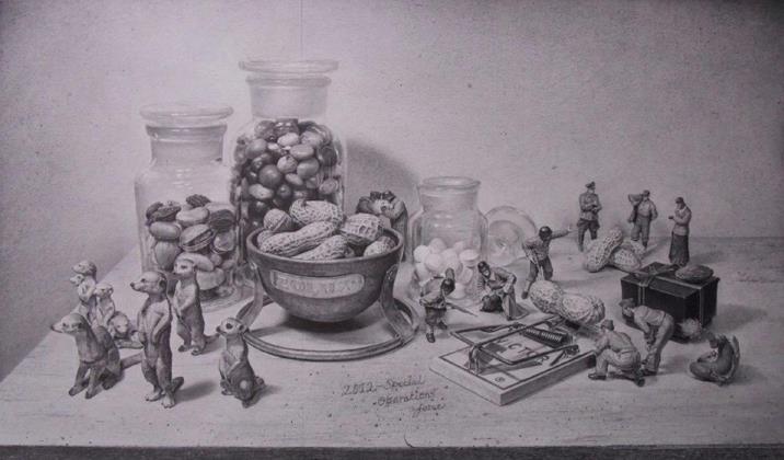 素描素材参考及素描技巧要领