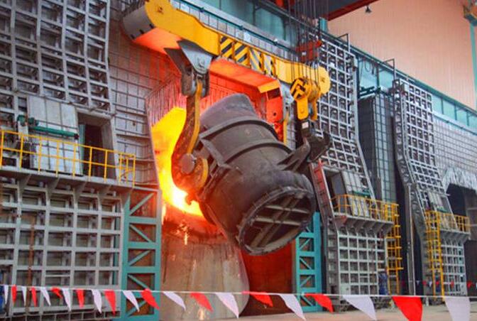 转炉炼钢过程
