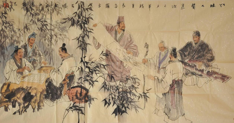 竹林七贤有谁？