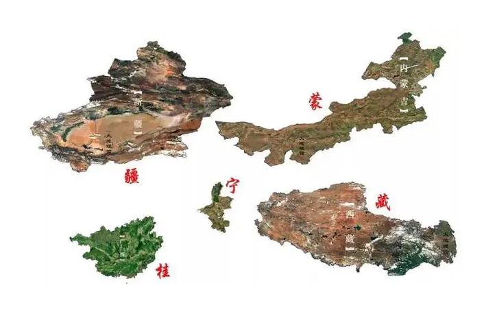 我国的自治区有哪几个?