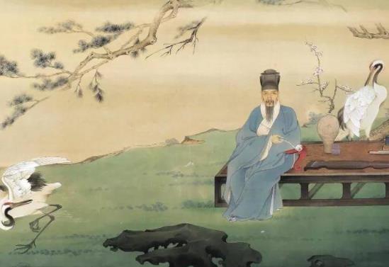 梅妻鹤子说的是谁的典故?