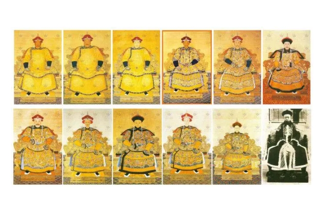 清朝历代帝王顺序表