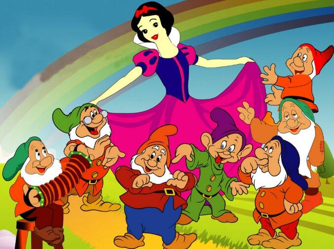 白雪公主和七个小矮人的故事