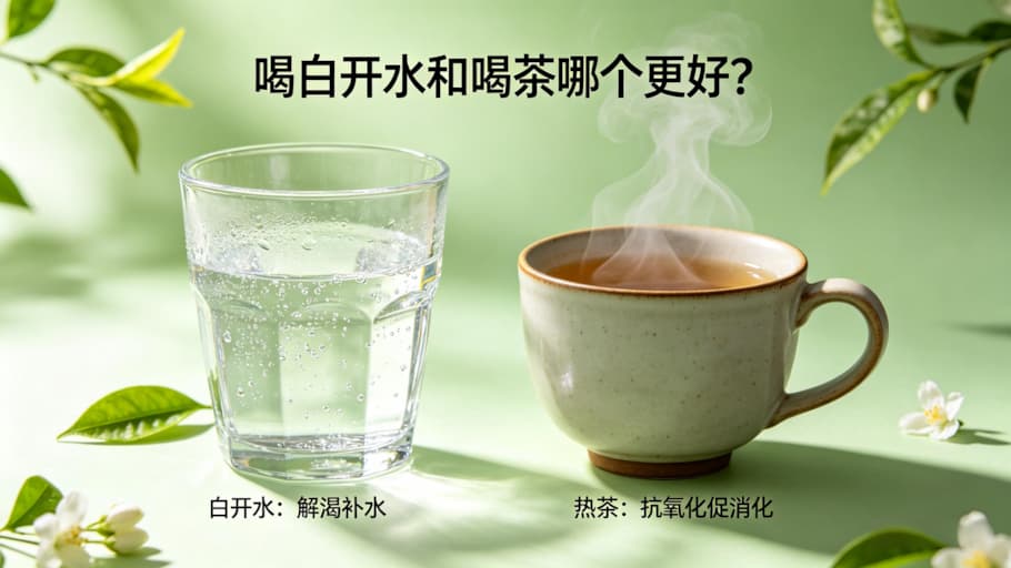 喝白开水和喝茶哪个更好？